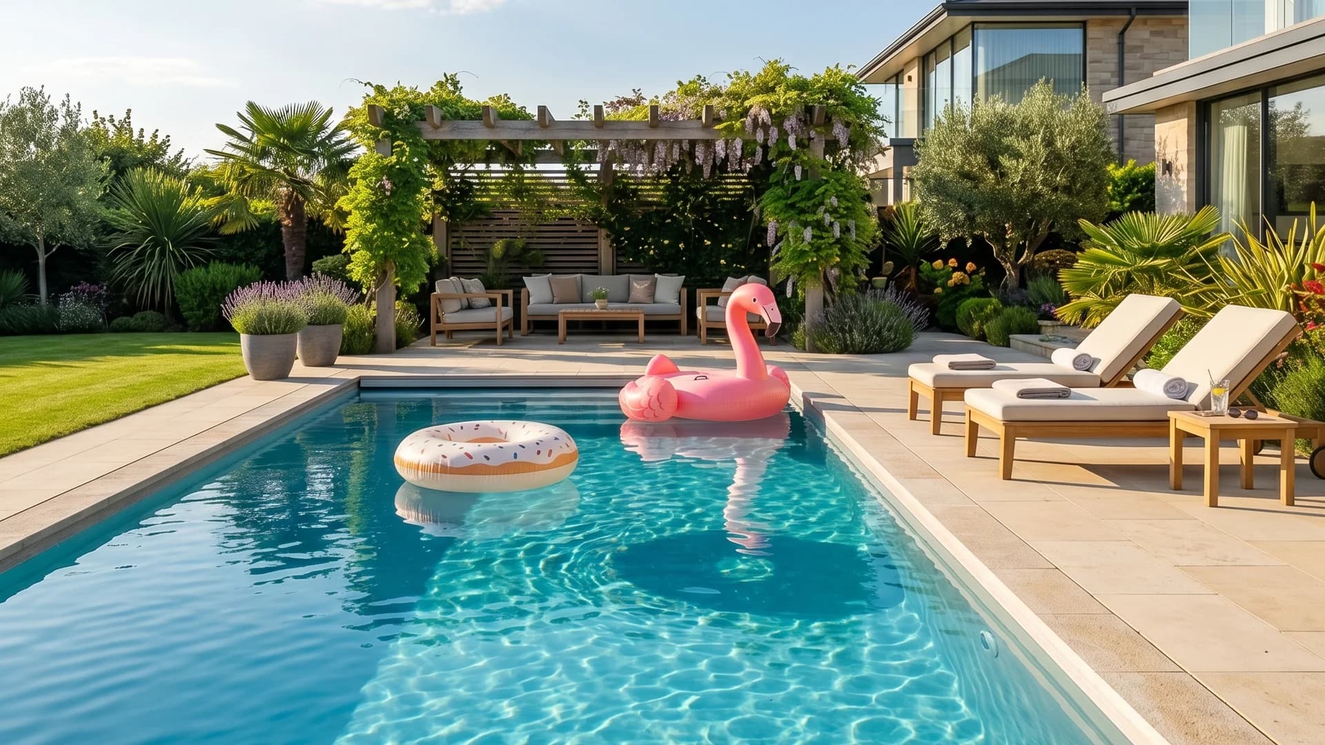 Piscine de luxe en Isere